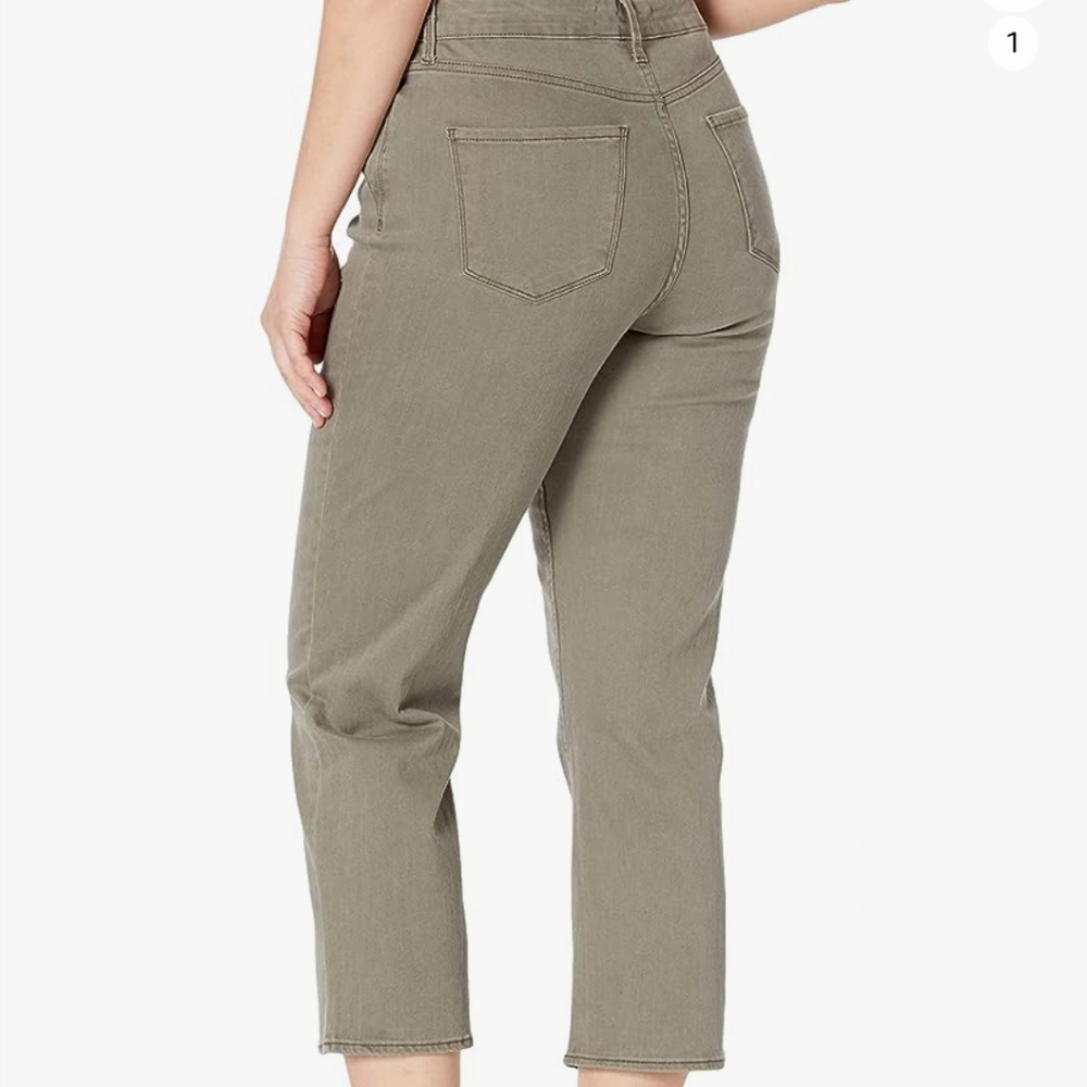 Vintage America Blues Women's Vintage High Rise Straight Ankle Size 20W - Picture 2 of 5